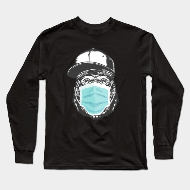 head gorilla Long Sleeve T-Shirt by This is store